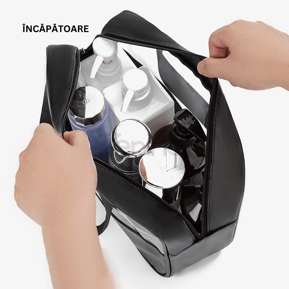 Geanta Organizare Cosmetice, pentru Calatorii, Fermoar, Impermeabila