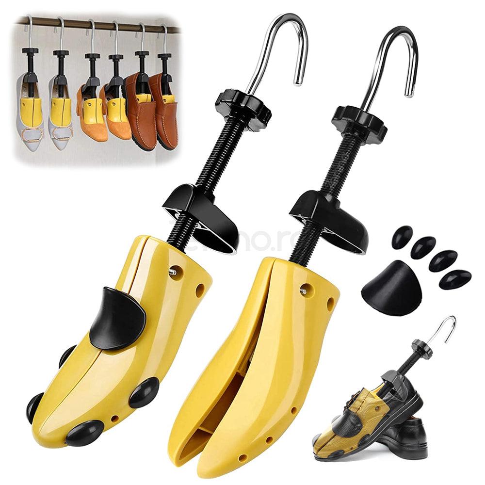 Set of 2 Adjustable Shoe Stretchers/Shoe Lasts, Widening and Lengthening, Size