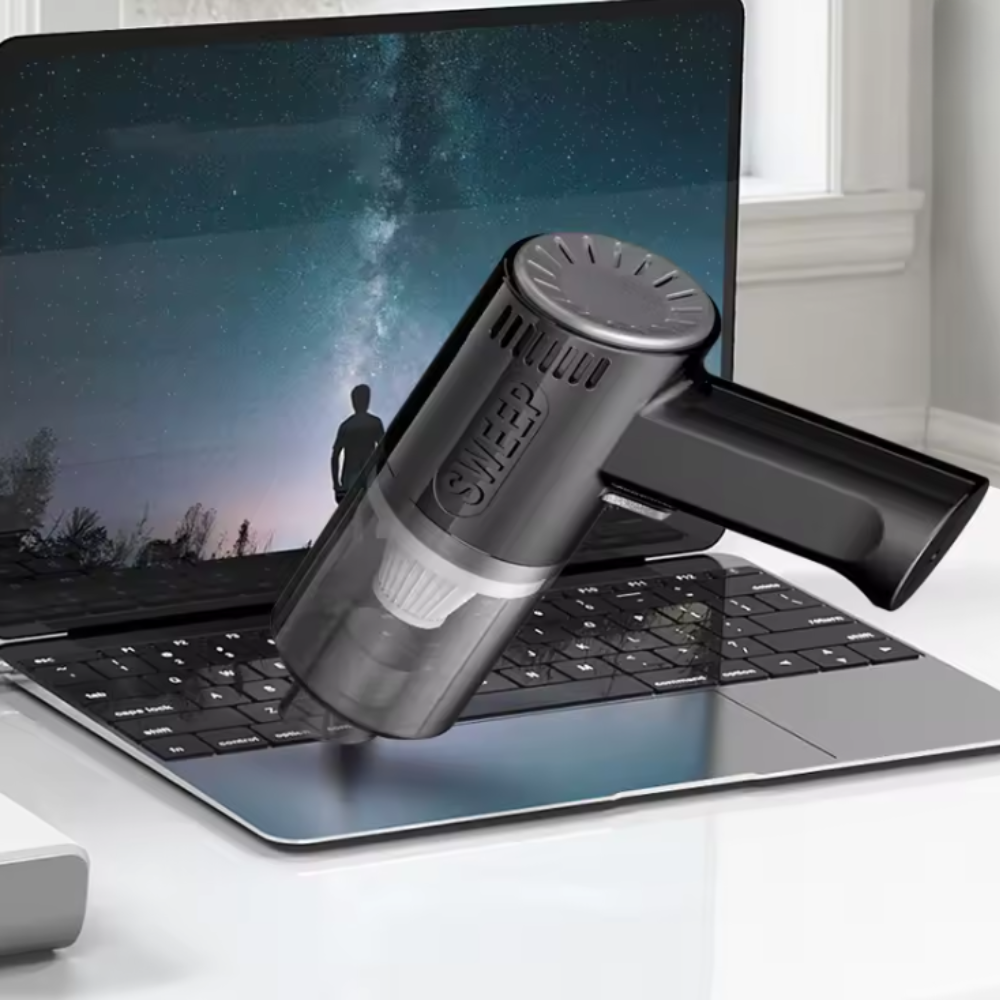 Aspirator Auto 120W, 9000PA, Model Portabil, Incarcare la Masina, 36x17cm