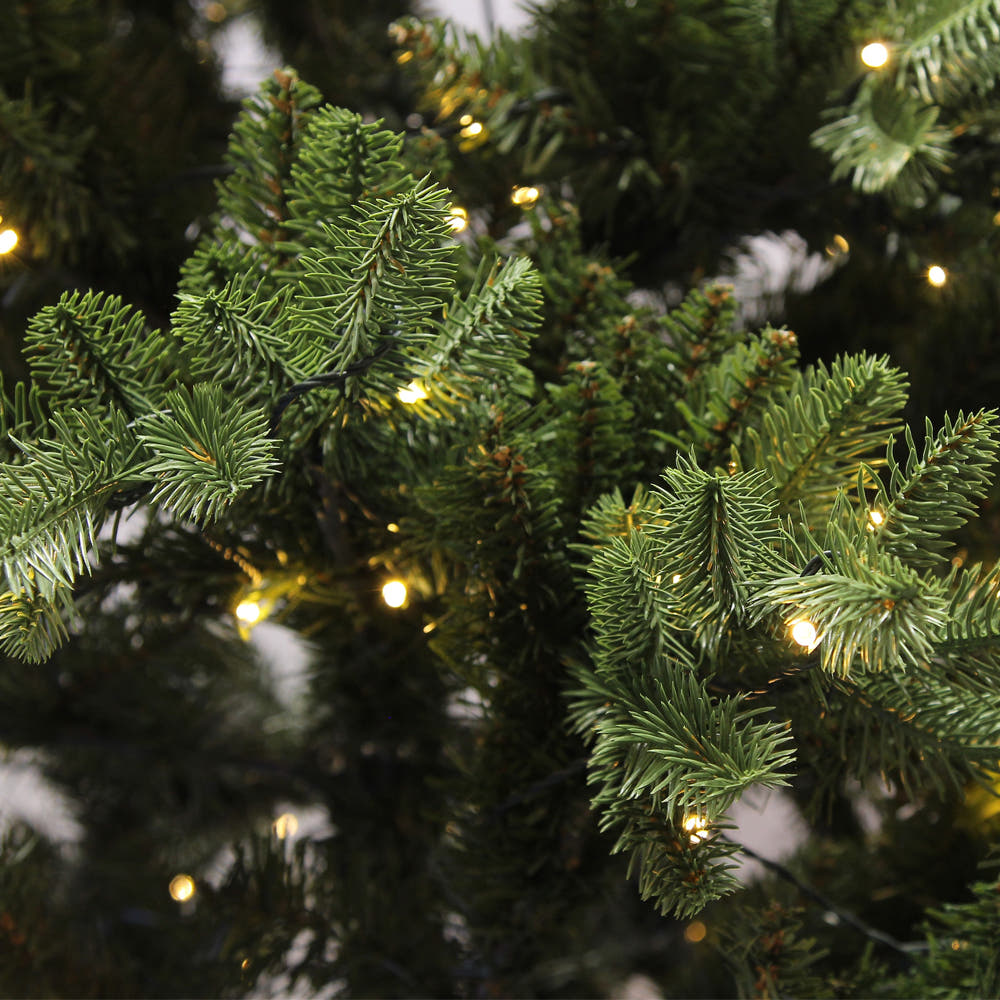 Linear Christmas Installation, 1m/3m/5m/10m, IP20, 2 Lights, Green Wire, Batteries