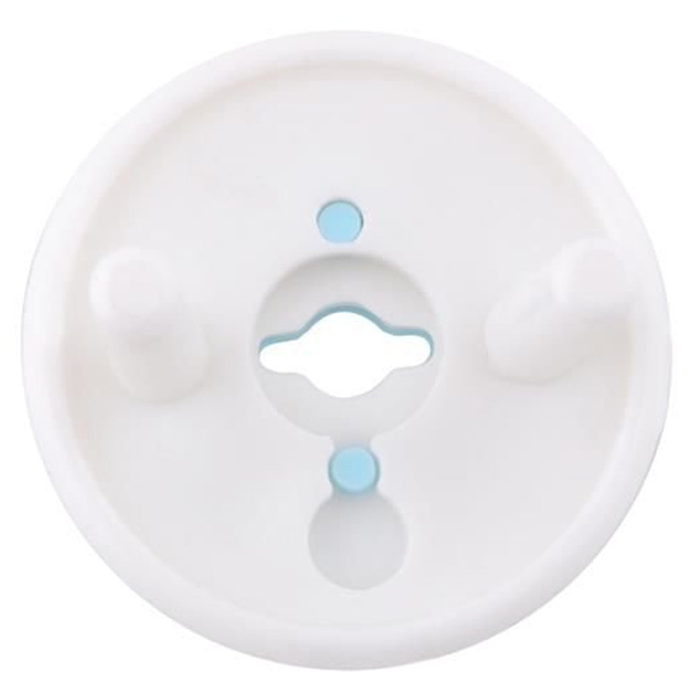 Set 6 Protectii Priza, Siguranta Bebelusi si Copii, Cheita, Montare Usoara, Alb/Albastru