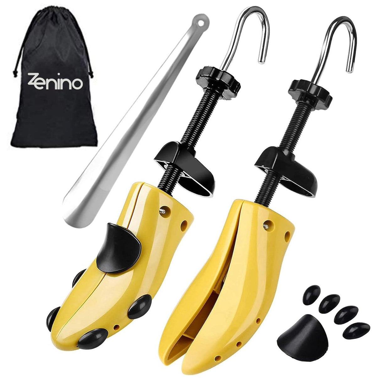 Set of 2 Adjustable Shoe Stretchers/Shoe Lasts, Widening and Lengthening, Size