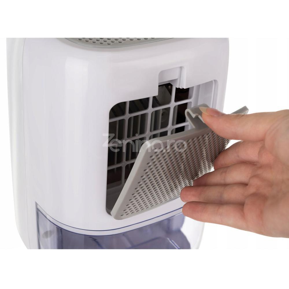 Dezumidificator Electric, Anti-Mucegai, Consum Redus de Energie, 330ml/24h, Silentios, Rezervor 0.8L, 22W