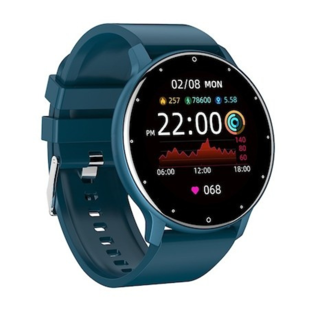 Ceas Smartwatch 220mAh, Pedometru, Monitorizare Sanatate, Compatibil cu Android/iOS, IP67, Notificari