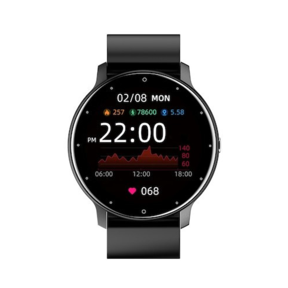 Ceas Smartwatch 220mAh, Pedometru, Monitorizare Sanatate, Compatibil cu Android/iOS, IP67, Notificari