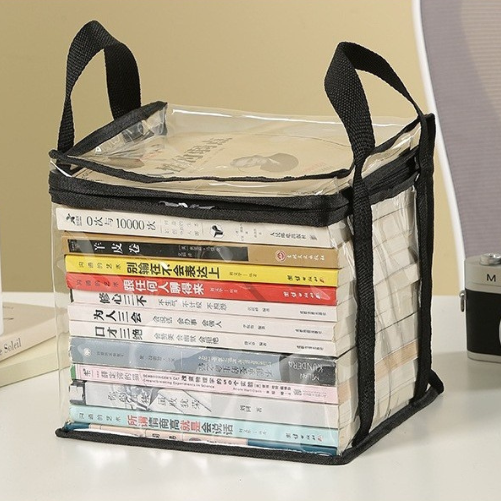 Cutie Depozitare PVC, Material Impermeabil, 3 Dimensiuni, Transparent