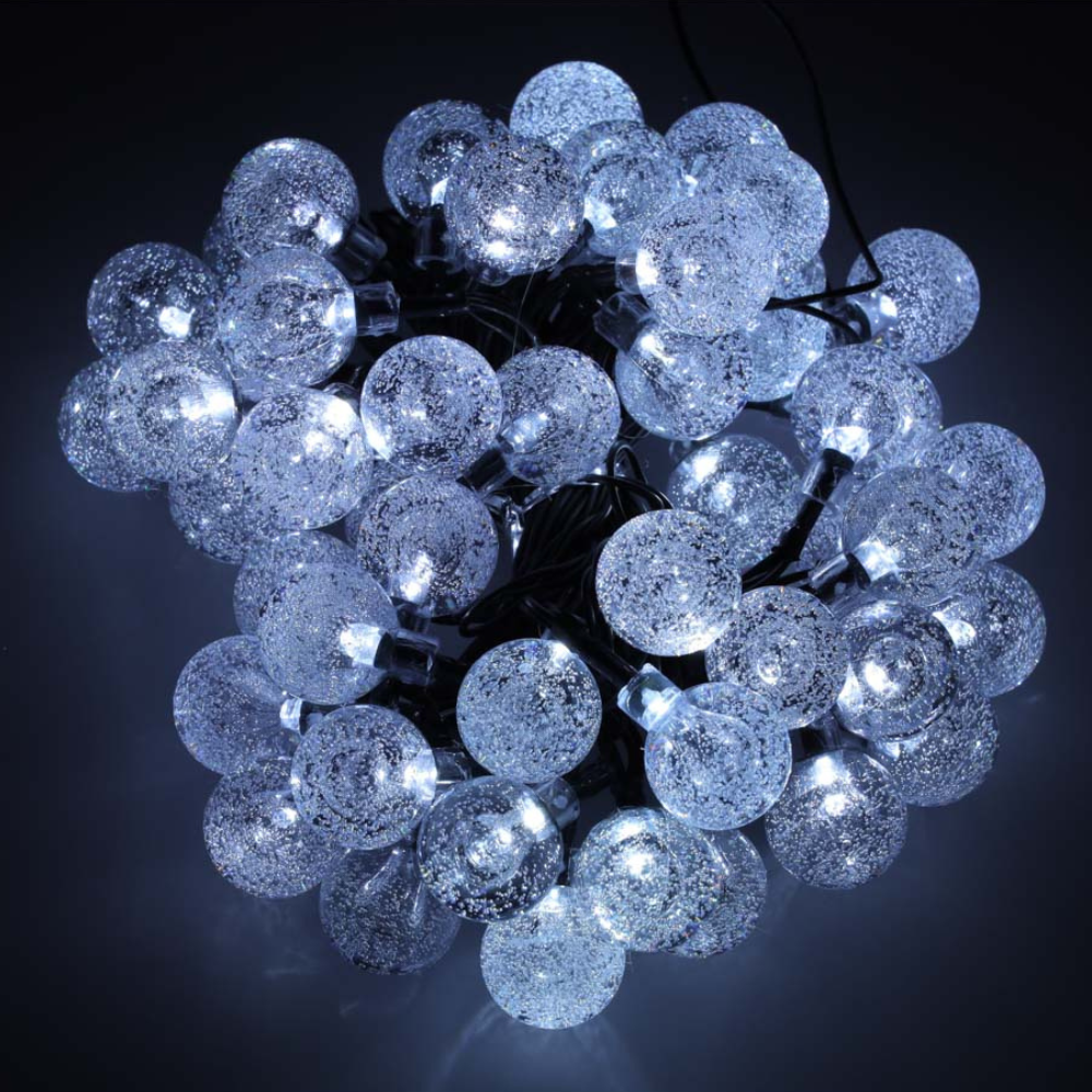 Solar Panel String, 30 LED, Dragonfly Shape, IP65, Ground Mount, 7 Hours Lighting, Length 6.5m, Multicolor