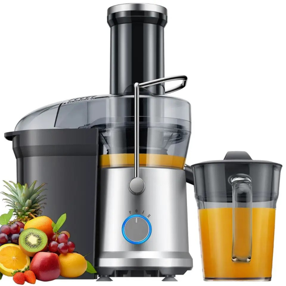 Storcator de Fructe, 1200W, 3 Trepte Viteza, Recipient Suc 1250ml, Lame Otel