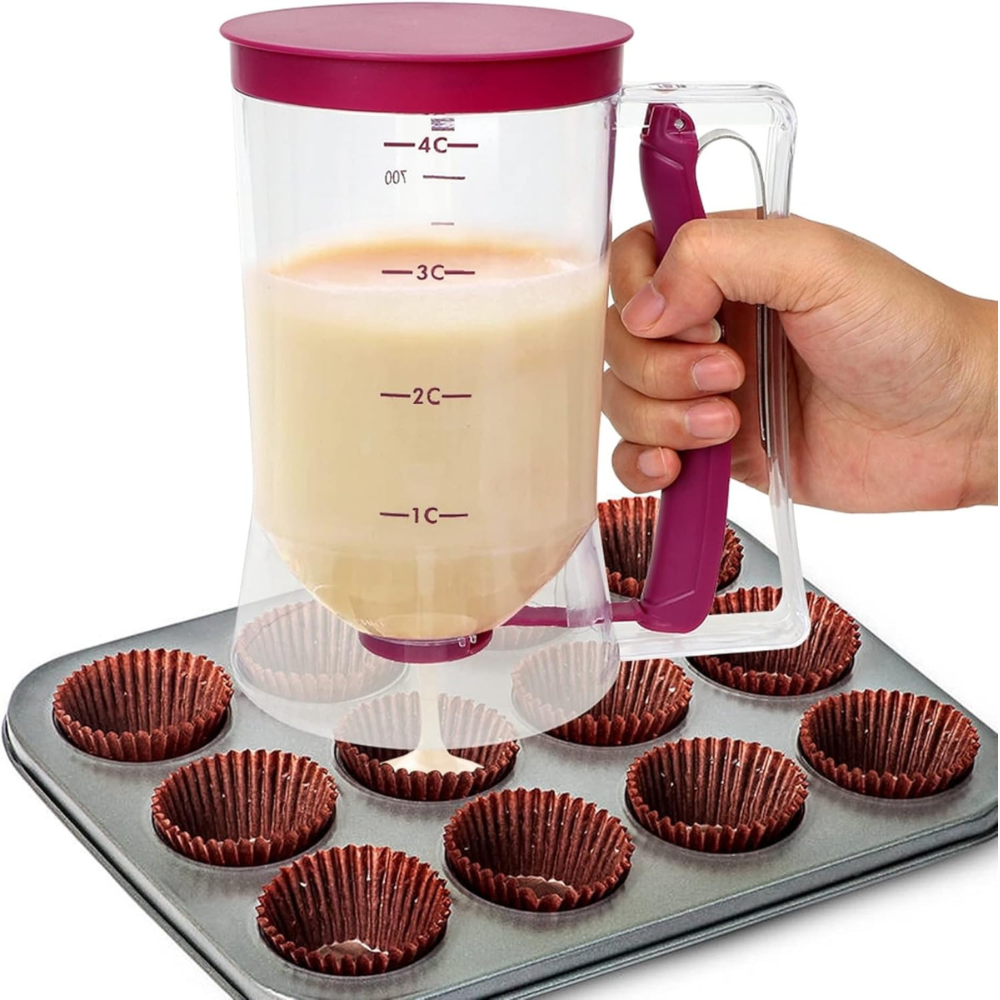 Dough Dispenser, for Cakes, 900ml, Spring Handle, Plastic