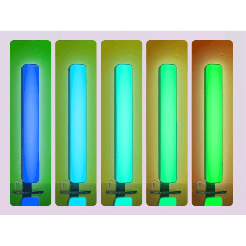 Lampa de Birou RGB, 14 LED, 10W, Putere 5V, Telecomanda Control, Cablu USB, 25.5x4x3.5cm