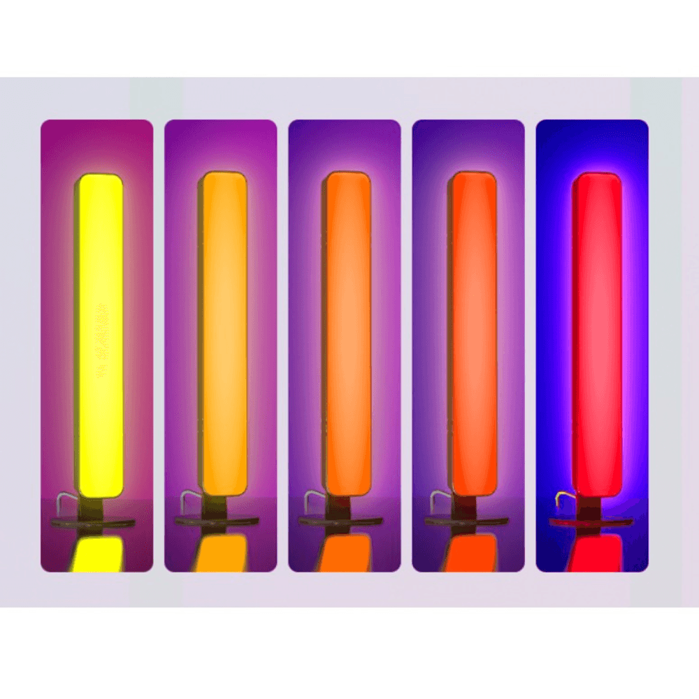 Lampa de Birou RGB, 14 LED, 10W, Putere 5V, Telecomanda Control, Cablu USB, 25.5x4x3.5cm
