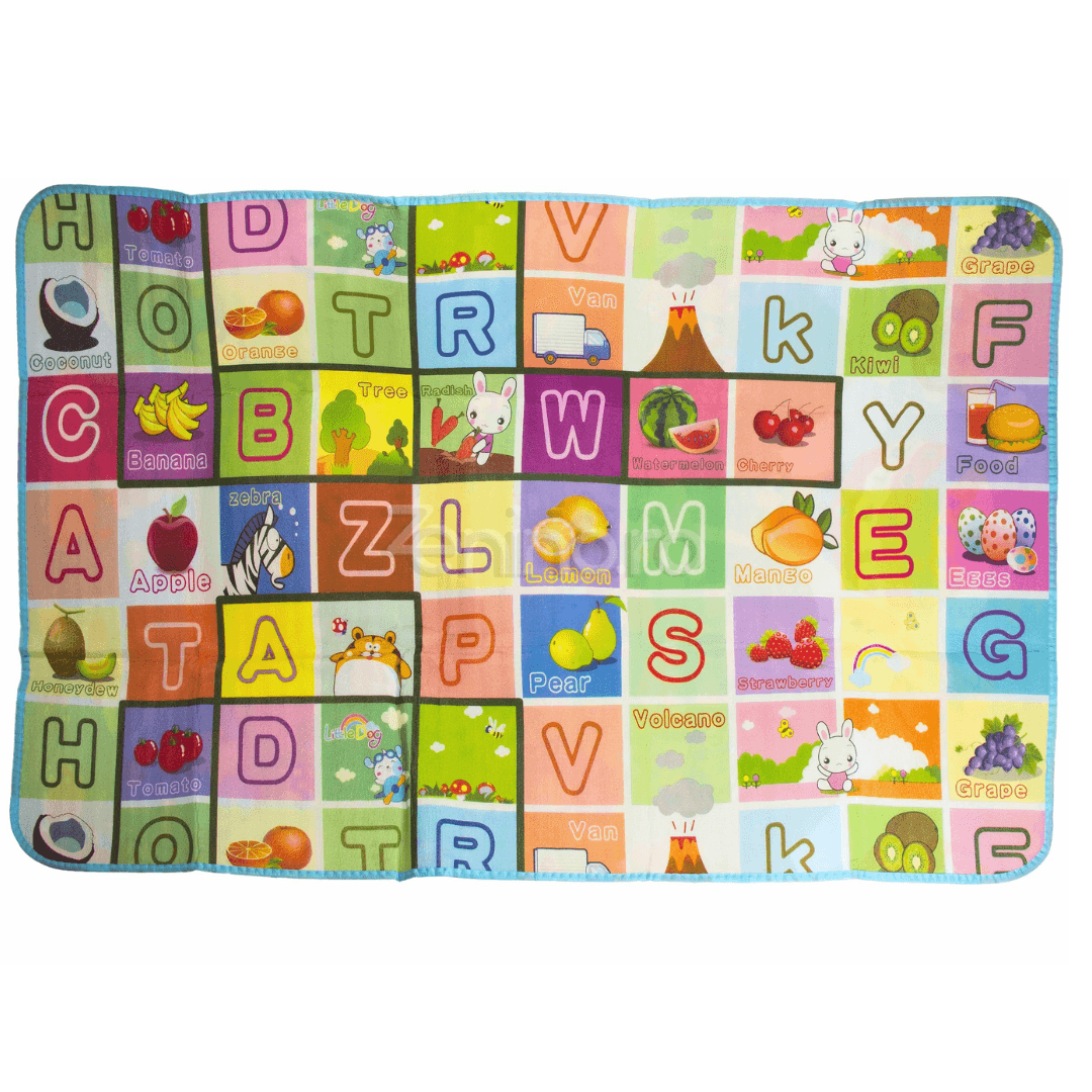 Educational Mat for Children, 2 Sides, Interactive, Harmonious Development, Foam, Insulating Material, Easy to Clean, Various Models
