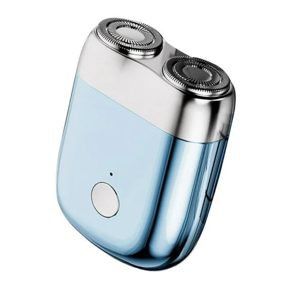 Mini Shaver, Precise Cutting, Steel Blades, 3W, Type-C Charging, 45min Battery Life.