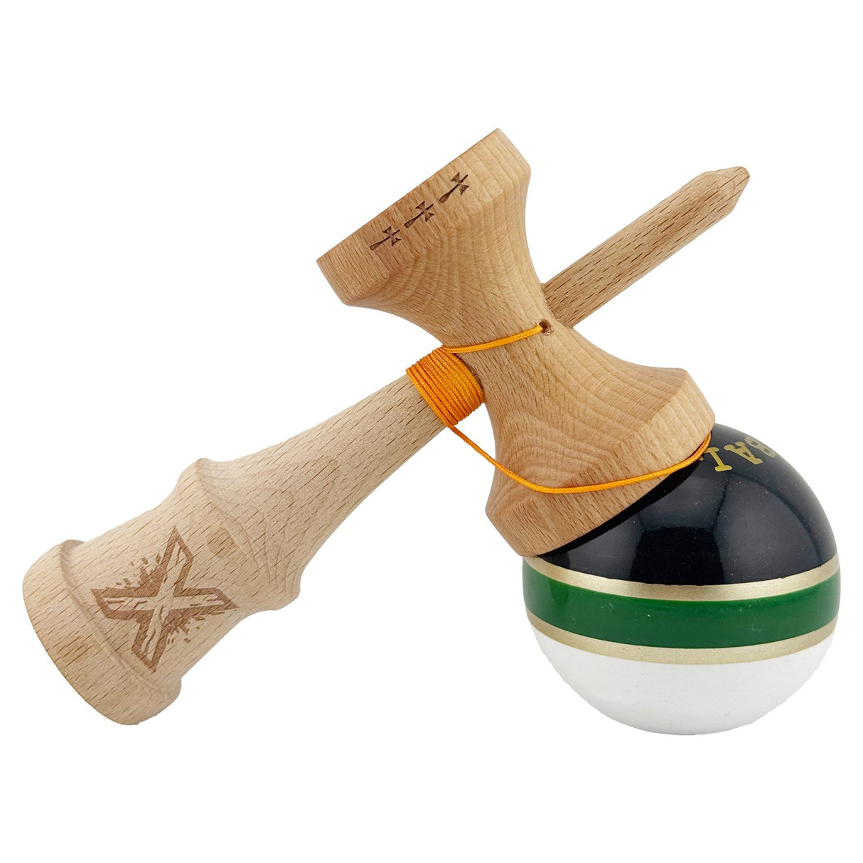 Kendama X Royal Spike Original, Big Cups V2, Super Sticky, Rulment Metalic, Ata 55cm