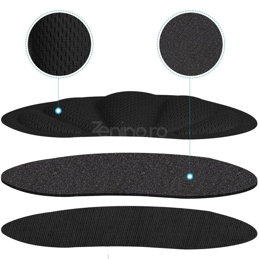 Set of 2 Cushioned Insoles, Shoe Inserts, for Heels, Adjustable, Corn Prevention, Universal Size