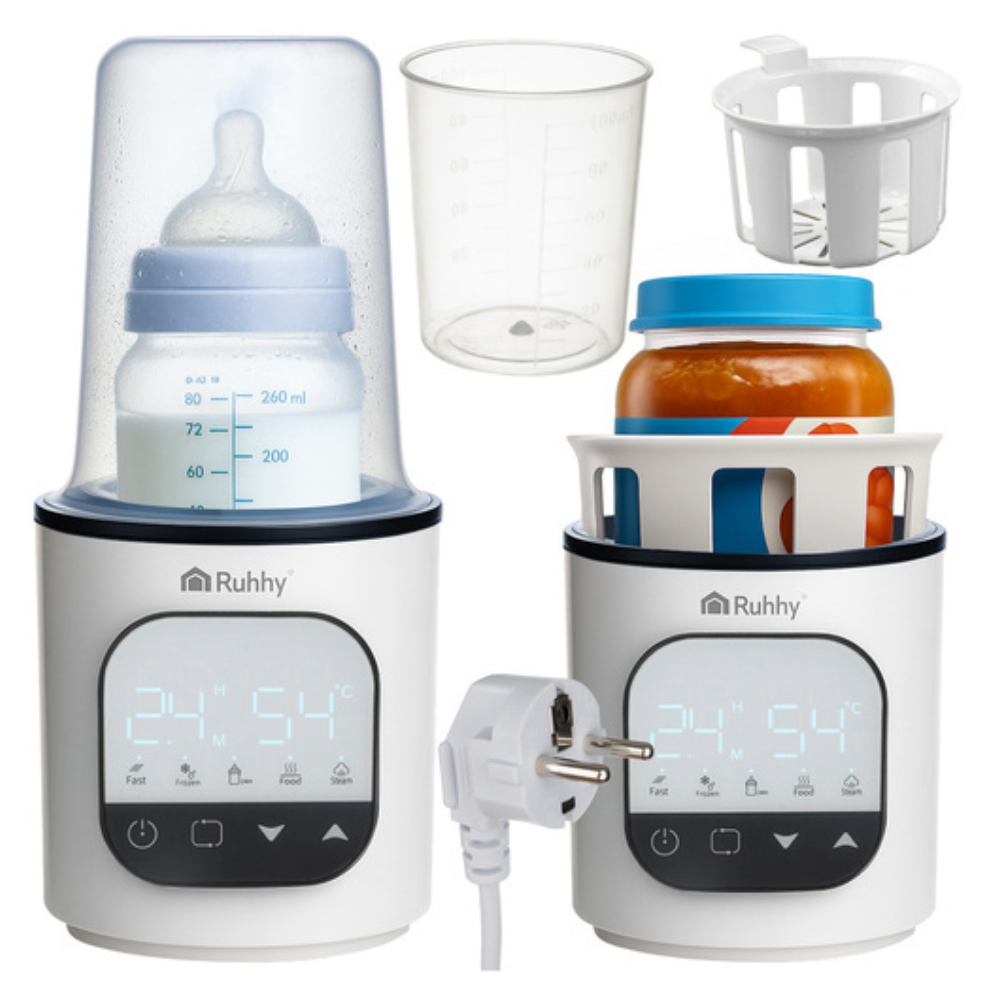 Incalzitor Portabil Biberoane 5in1, Sterilizare, Decongelare, Control Temperatura