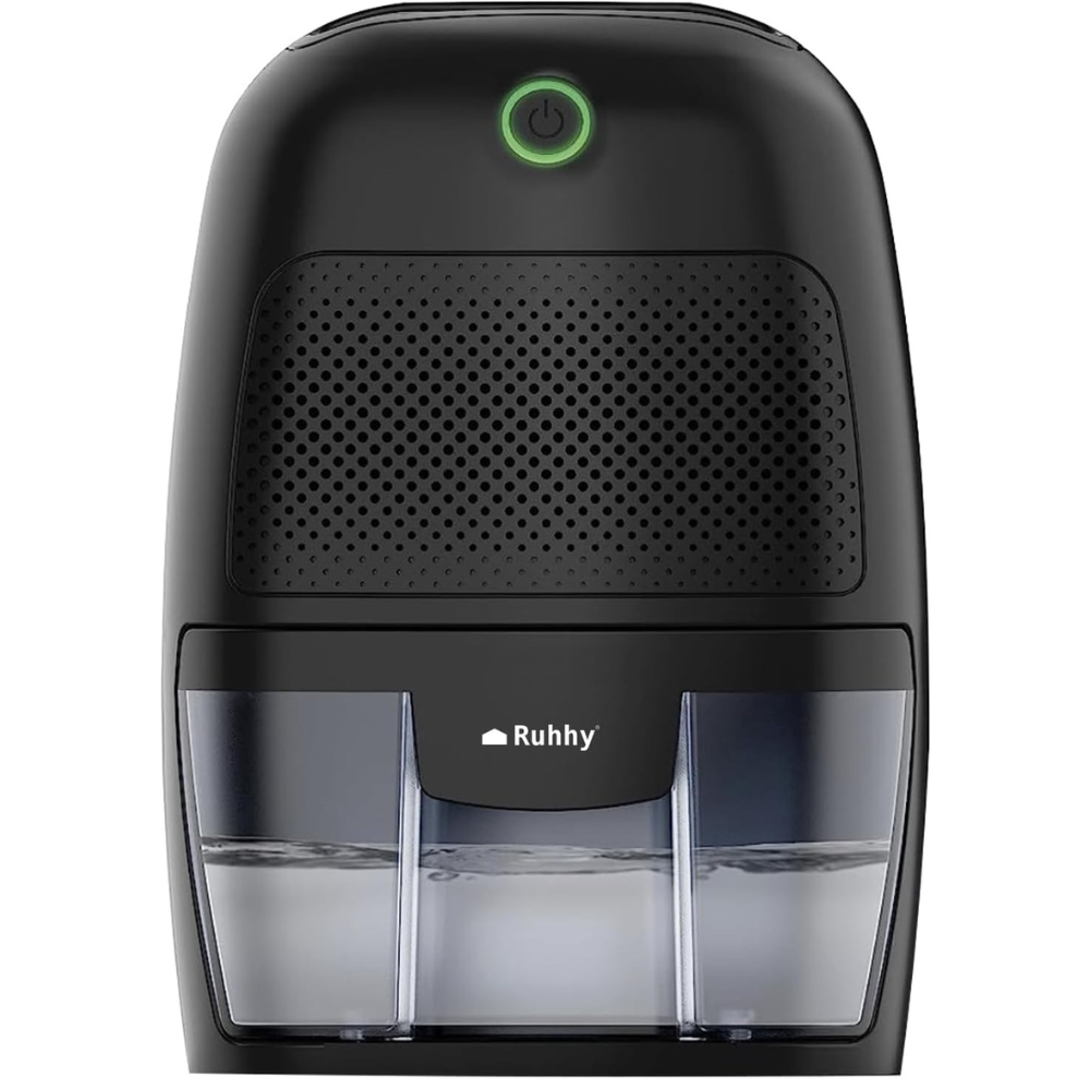 Dezumidificator Electric 22.5W, 300ml/zi, Rezervor Detasabil 600ml, Silentios, Oprire Automata