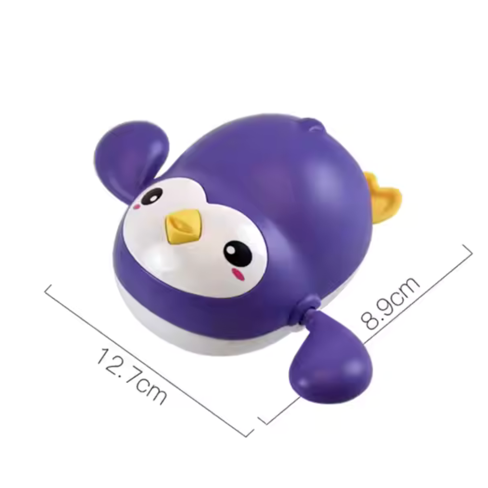 Jucarie de Baie pentru Copii, Aripioare Inotatoare, Model Pinguin
