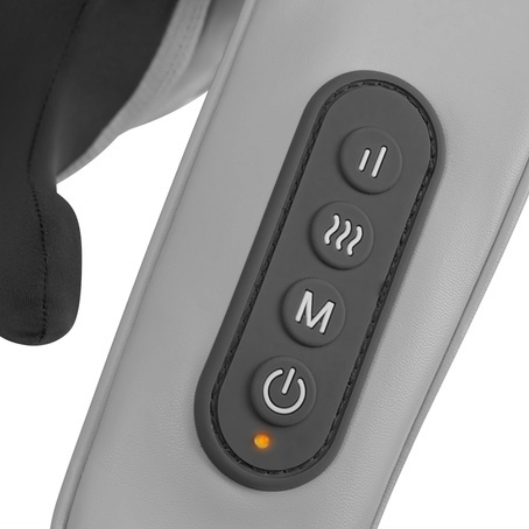 Aparat de Masaj, Tehnologie Shiatsu, 3 Moduri de Functionare, 3000mAh, Model Silentios