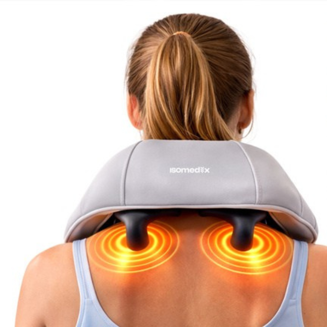 Aparat de Masaj, Tehnologie Shiatsu, 3 Moduri de Functionare, 3000mAh, Model Silentios