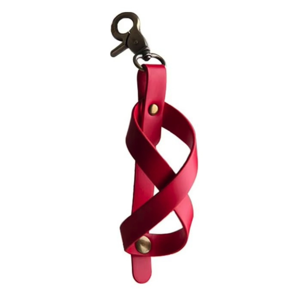 Husa Breloc Kendama, Piele Ecologica, Catarama cu Agatare