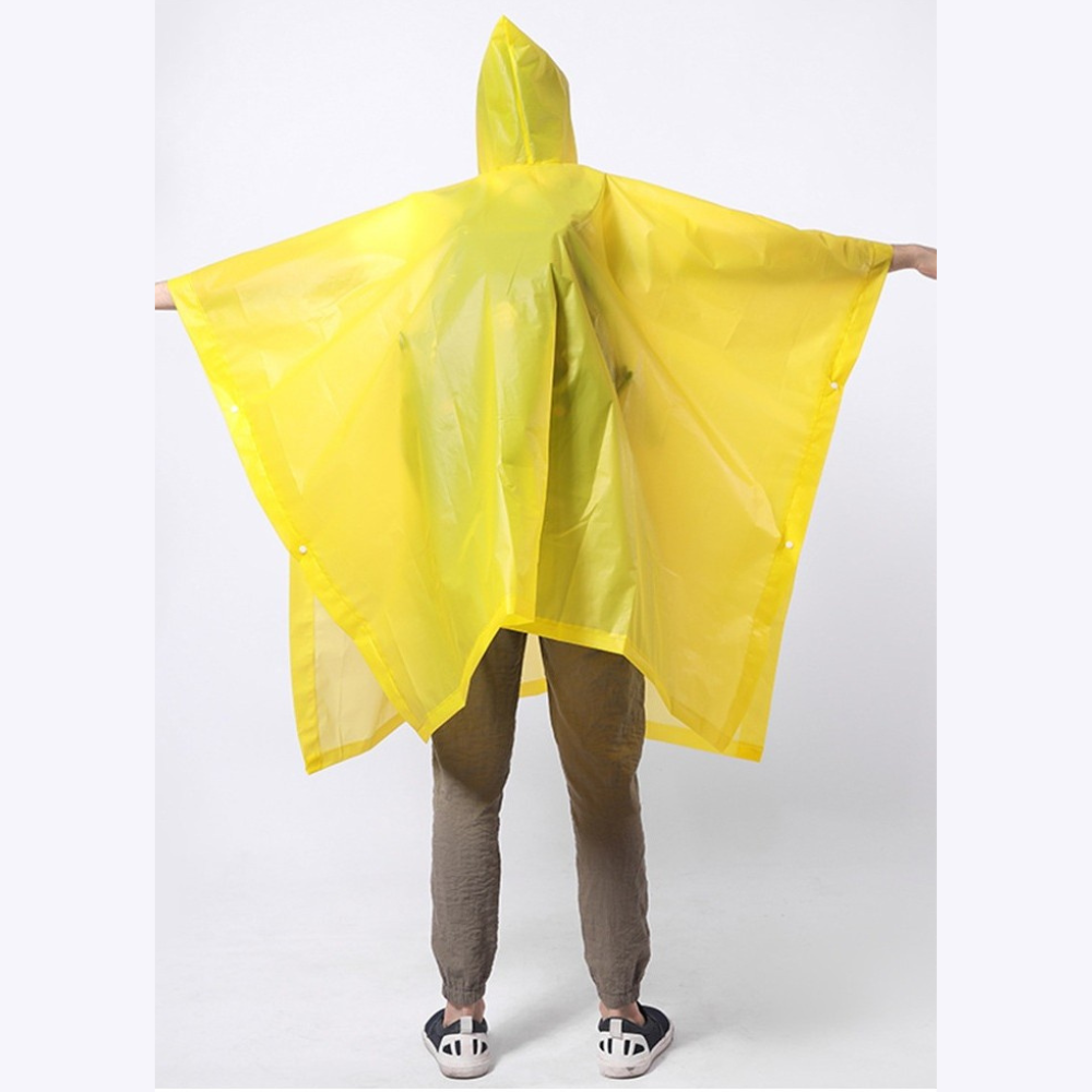 Pelerina de Ploaie, Marime Universala, Prindere cu Capse, Impermeabil