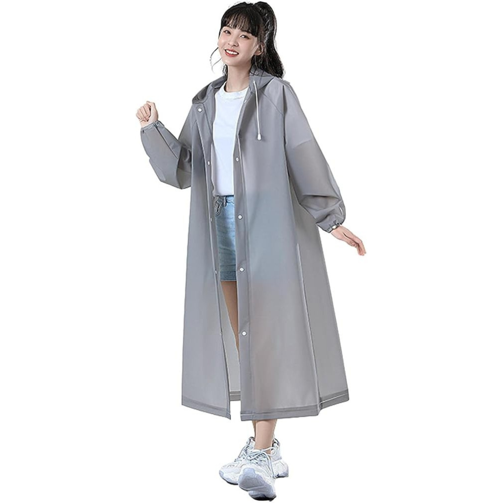 Pelerina de Ploaie, Marime Universala, Model Lung, Prindere cu Capse, Impermeabil