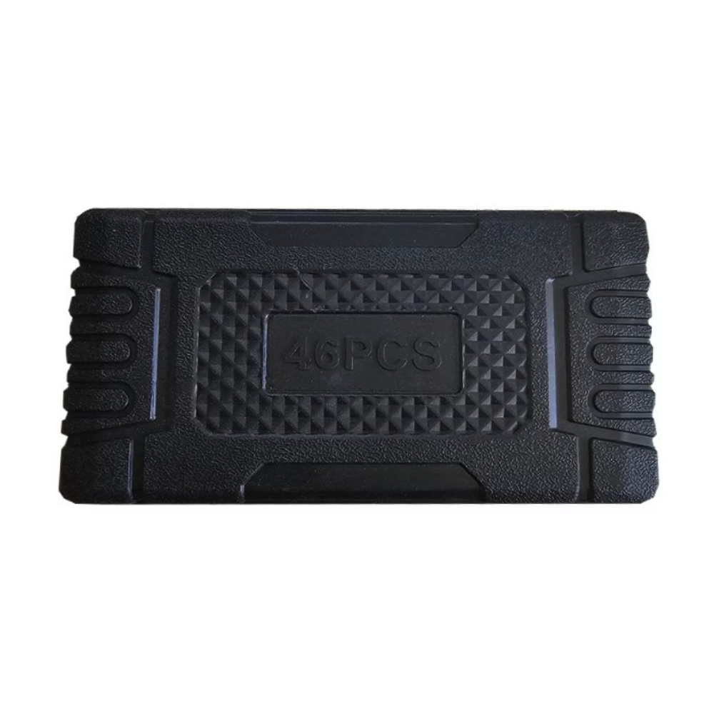 Set Chei Tubulare si Surubelnita, 46 Piese, Trusa Reparatii Auto