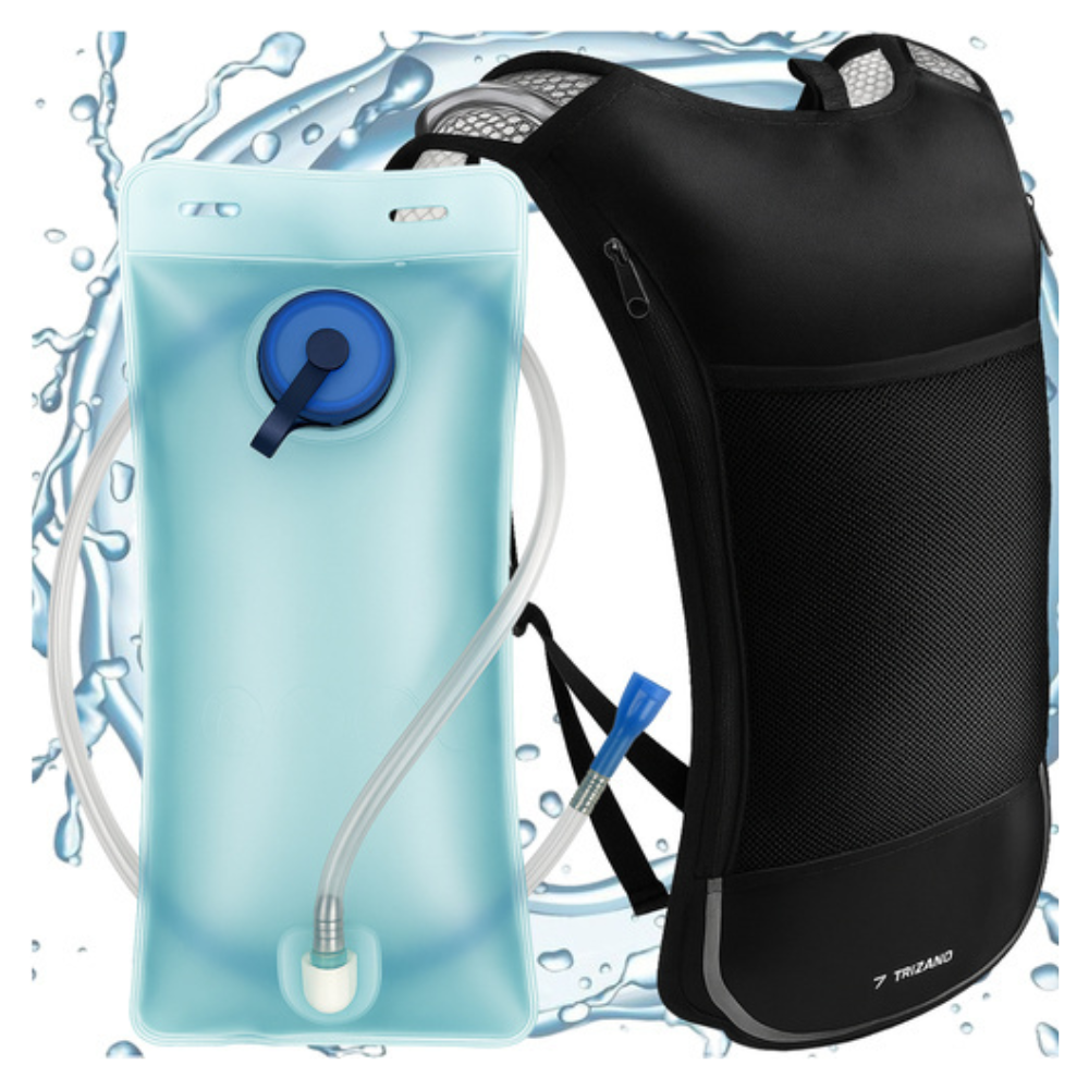 Rucsac de Hidratare, Rezervor 2L, Bretele Reglabile, Furtun 100cm