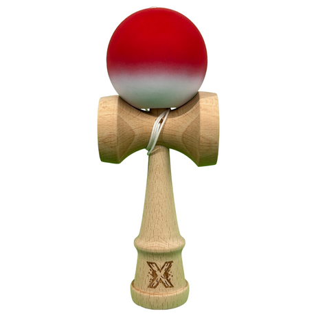 Kendama X Original, 18cm, Strat Cauciucat, Lemn, Copii si Adulti, Joc Interactiv