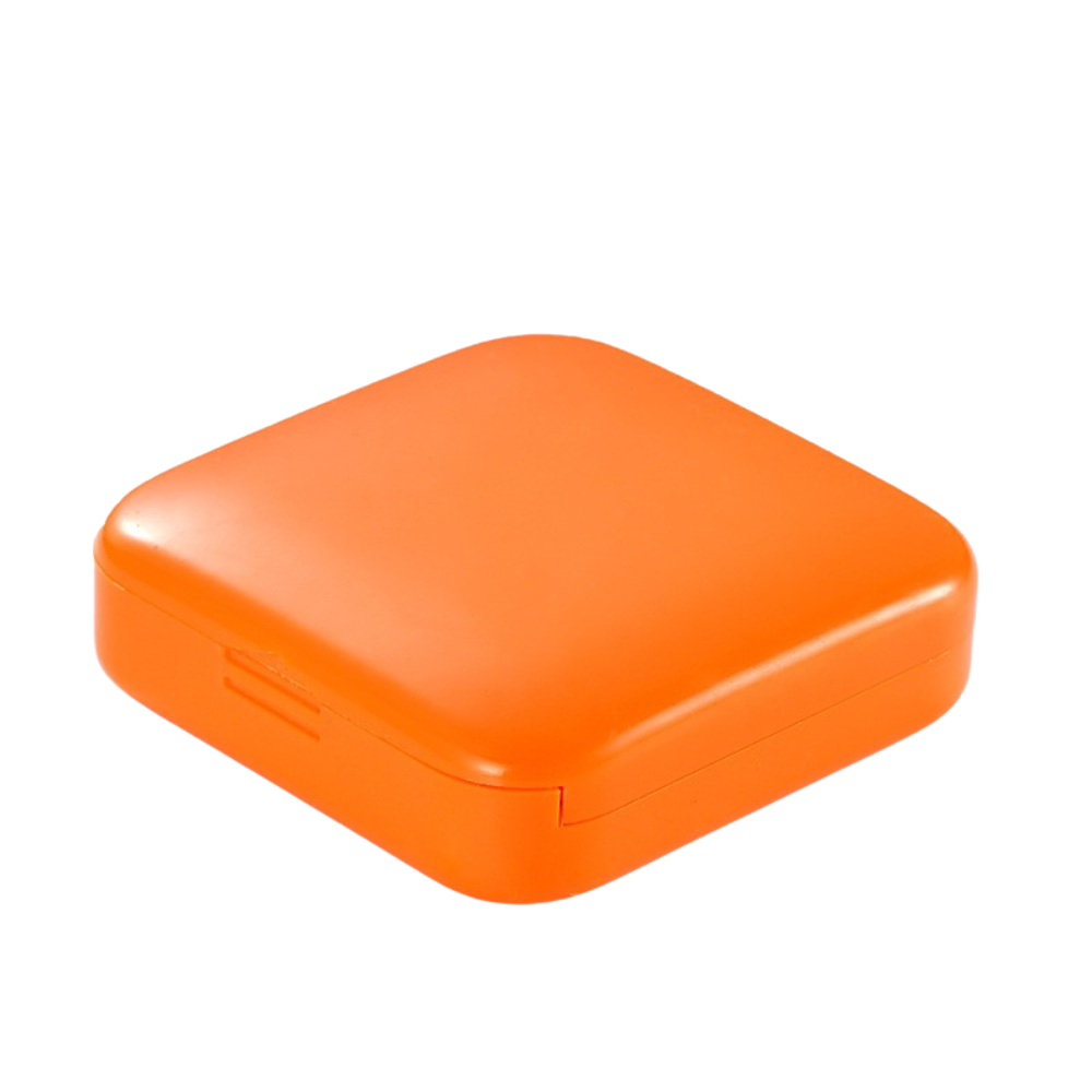 Mini Cutie Medicamente, 2 Compartimente, Sistem Glisant, Inchidere Etansa