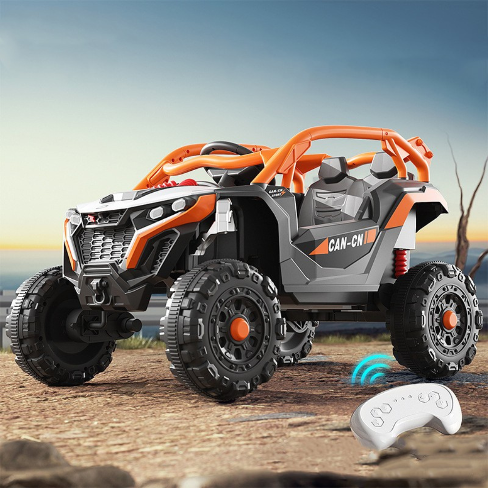Masina Electrica pentru Copii, Off-Road, Telecomanda, Doua Motoare