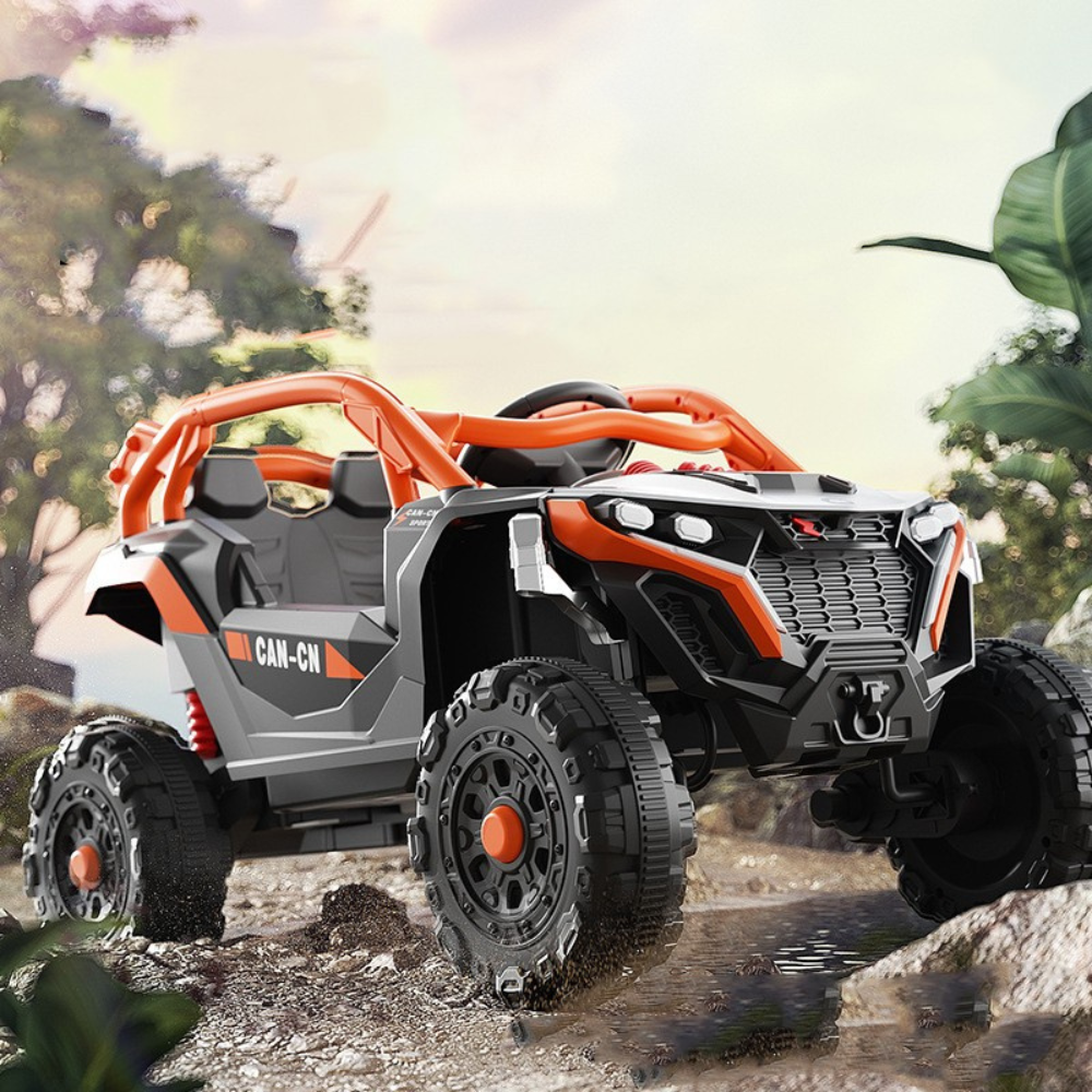 Electric Car for Children, Off-Road, Remote Control, Two Motors
