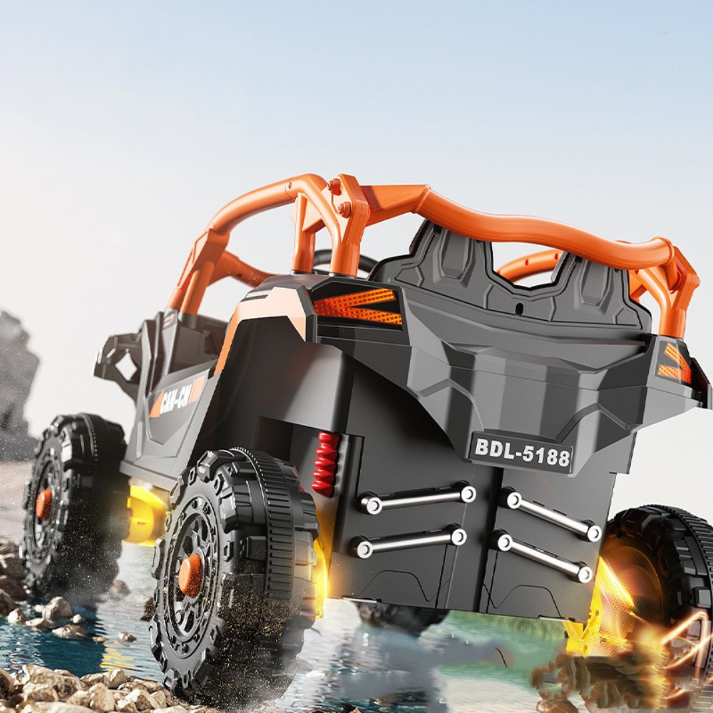 Masina Electrica pentru Copii, Off-Road, Telecomanda, Doua Motoare