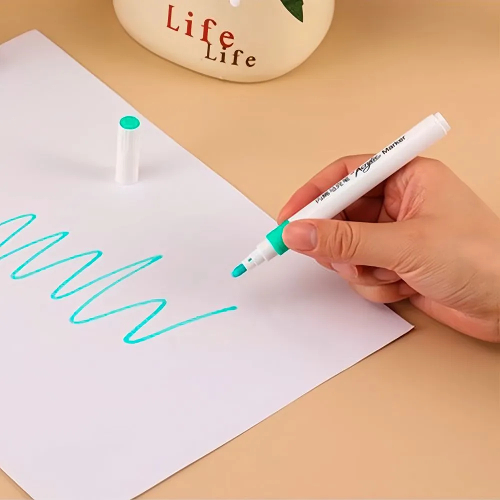 Set 48 Markere Acrilice, Varf 0.7mm, Culori Intense, Multisuprafete, Uscare Rapida, Usor de Curatat