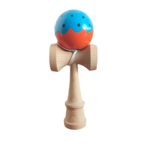 Kendama X Original, Super Sticky, Strat Lucios, Lemn, Copii si Adulti, 18cm, Joc Interactiv