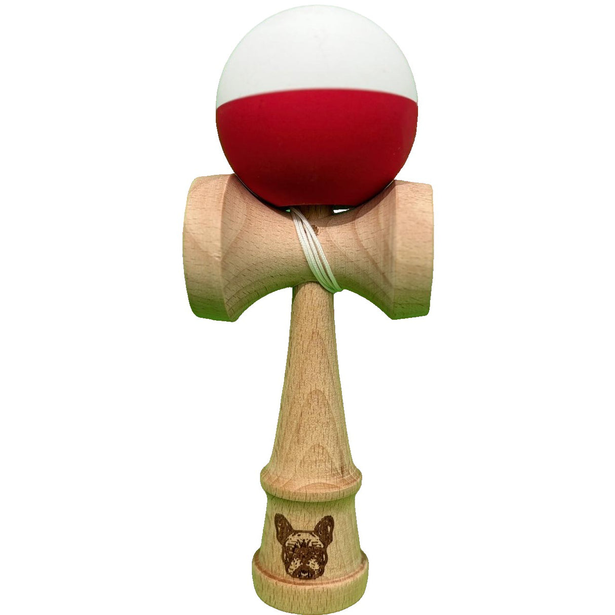 Kendama X Original, 18cm, Strat Cauciucat, Lemn, Copii si Adulti, Joc Interactiv