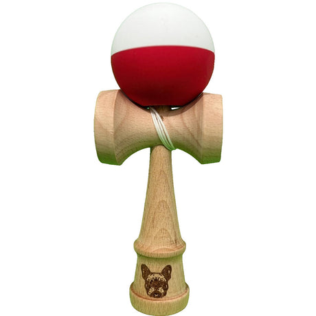Kendama X Original, 18cm, Strat Cauciucat, Lemn, Copii si Adulti, Joc Interactiv