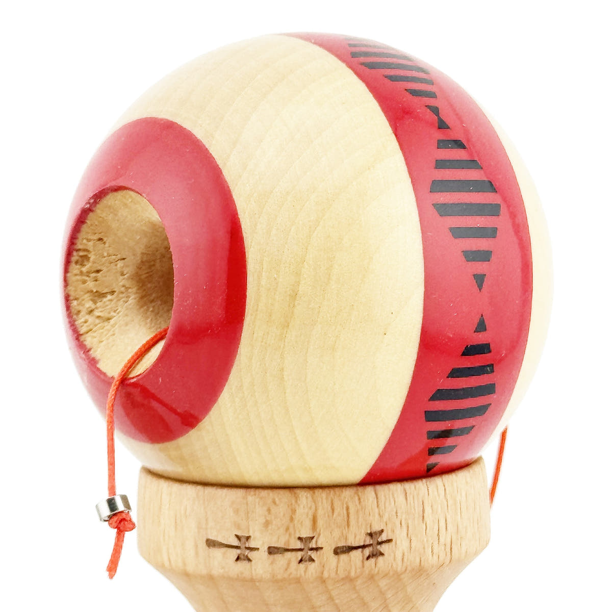 Kendama X Frequency Original, Big Cups V2, Super Sticky, Rulment Metalic, Ata 55cm