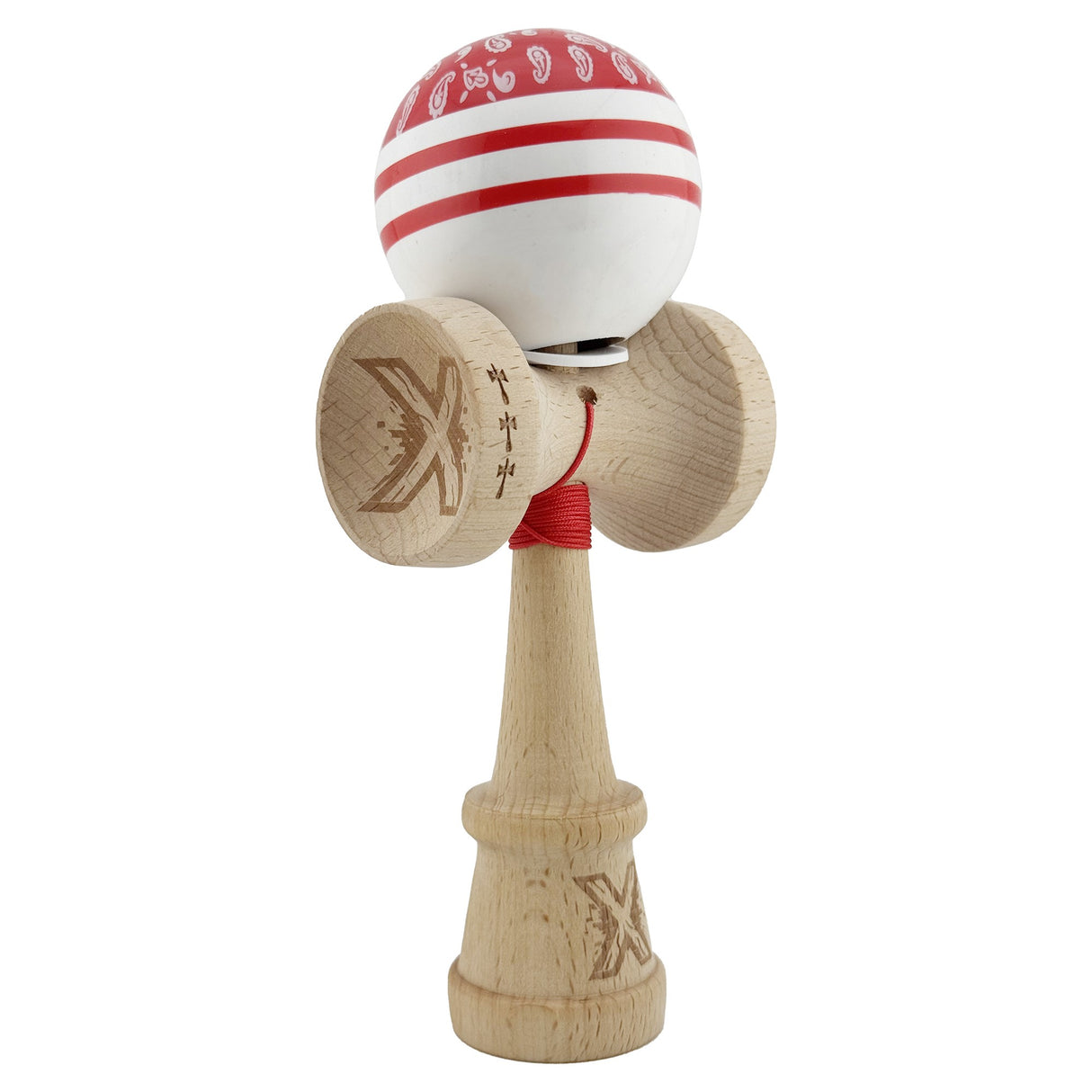Kendama X Chicanos Original, Big Cups V3, Gaura in Baza, Super Sticky, Ata 55cm, Rulment Metalic