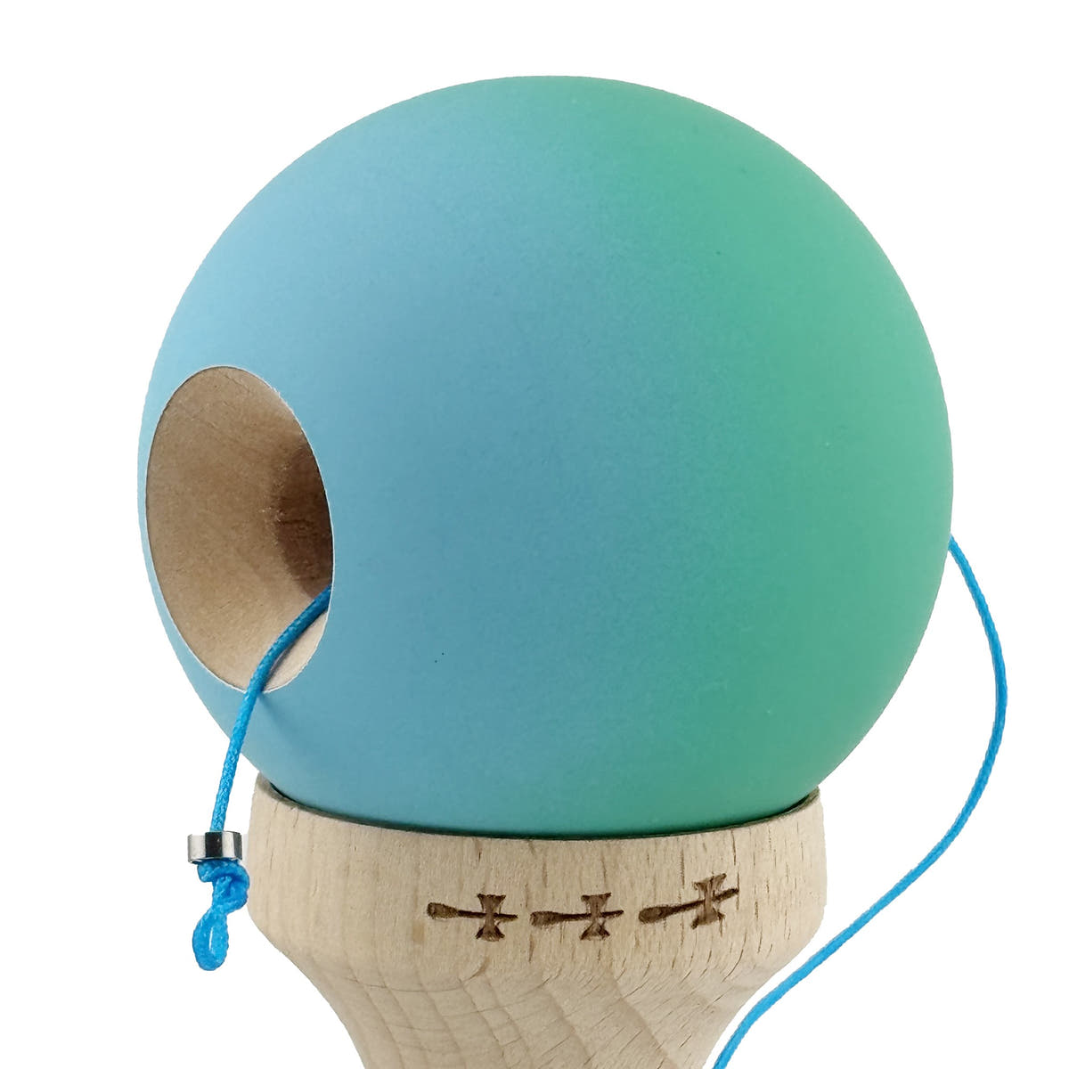 Kendama X Original Big Cups, Rubber Grip, Ata 55cm, Rulment Metalic, Infinity Edition