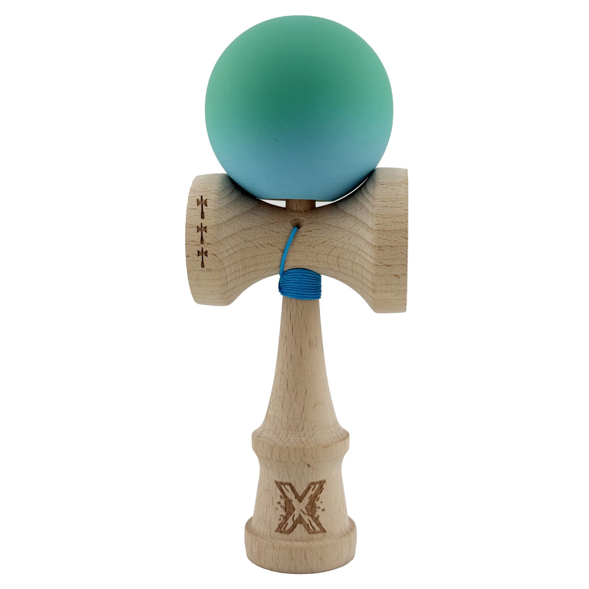 Kendama X Original Big Cups, Rubber Grip, Ata 55cm, Rulment Metalic, Infinity Edition