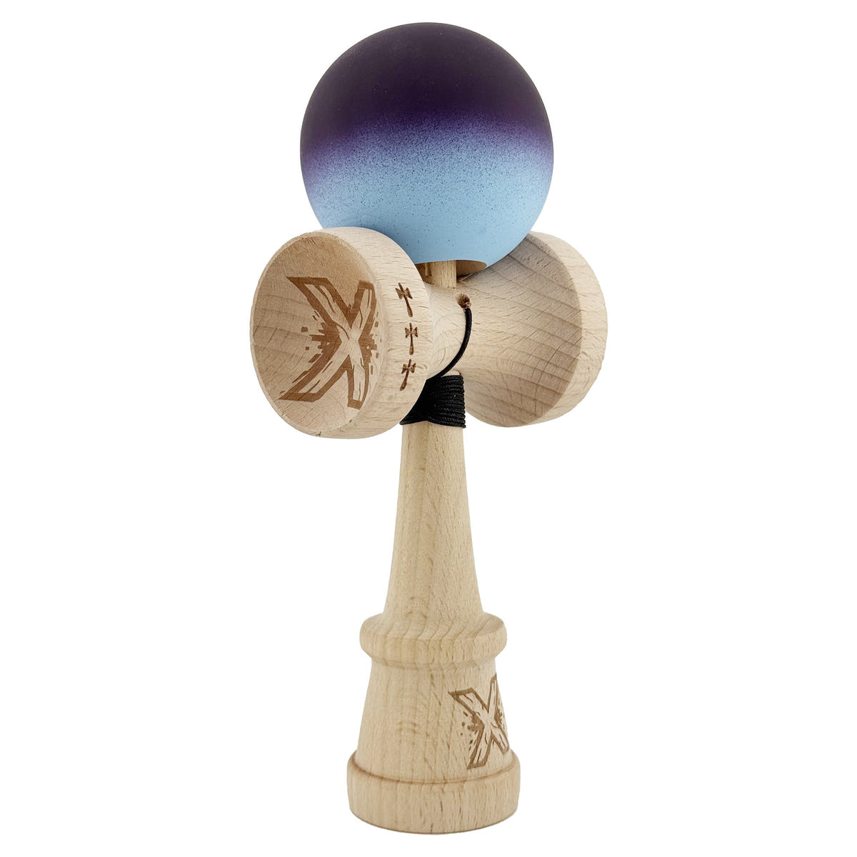 Kendama X Original, Big Cups V3, Gaura in Baza, Super Sticky, Ata 65cm, Rulment Metalic