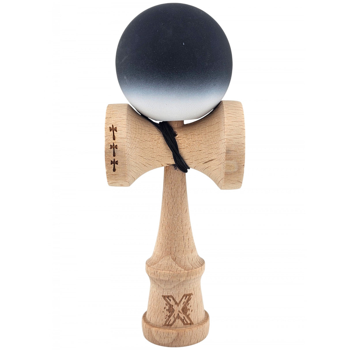 Kendama X Original Big Cups, Rubber Grip, Ata 55cm, Rulment Metalic, Infinity Edition
