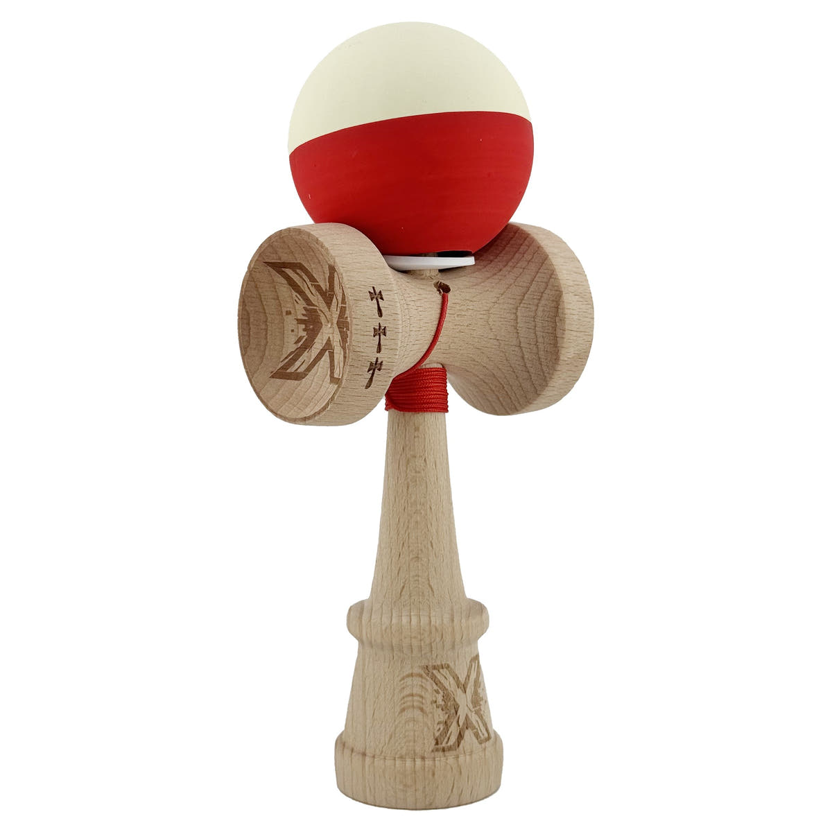 Kendama X Original, Big Cups V3, Gaura in Baza, Super Sticky, Ata 65cm, Rulment Metalic