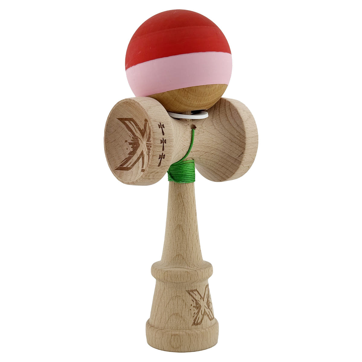 Kendama X Original, Big Cups V3, Gaura in Baza, Super Sticky, Ata 65cm, Rulment Metalic