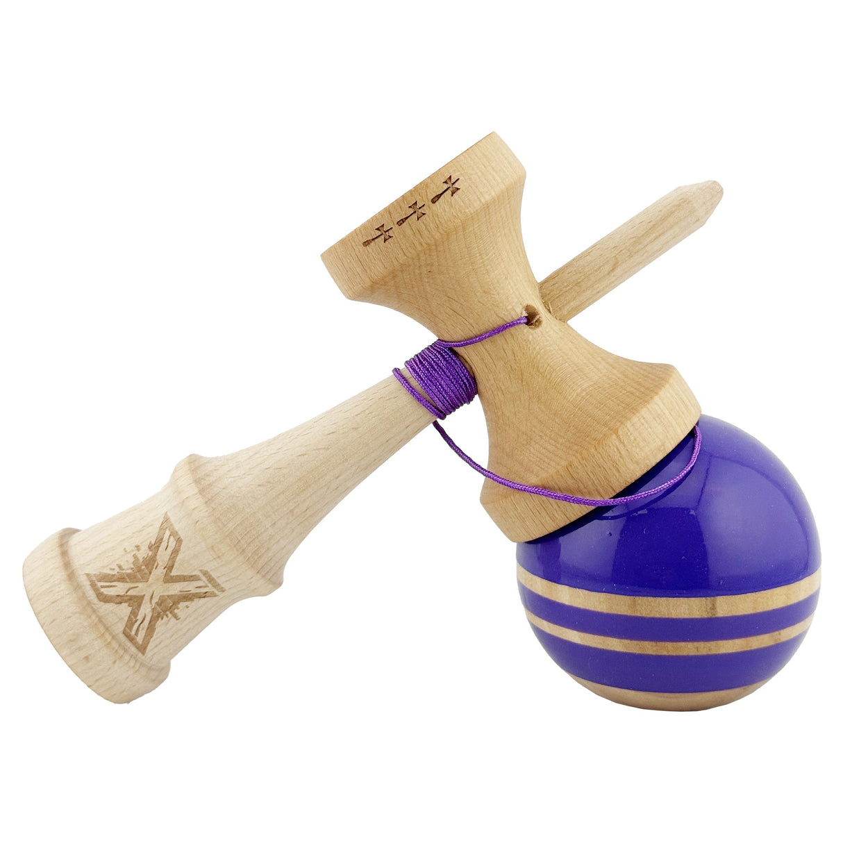 Kendama X Rainbow Original, Big Cups, Super Sticky, Ata 55cm, Rulment Metalic