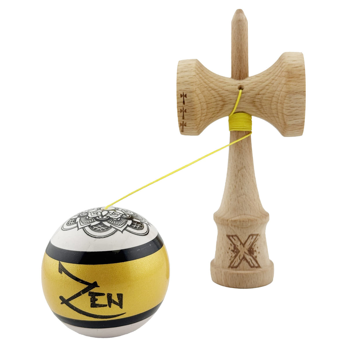 Kendama ZEN Original, Legendary Big Cups V2, Super Sticky, Limited Edition