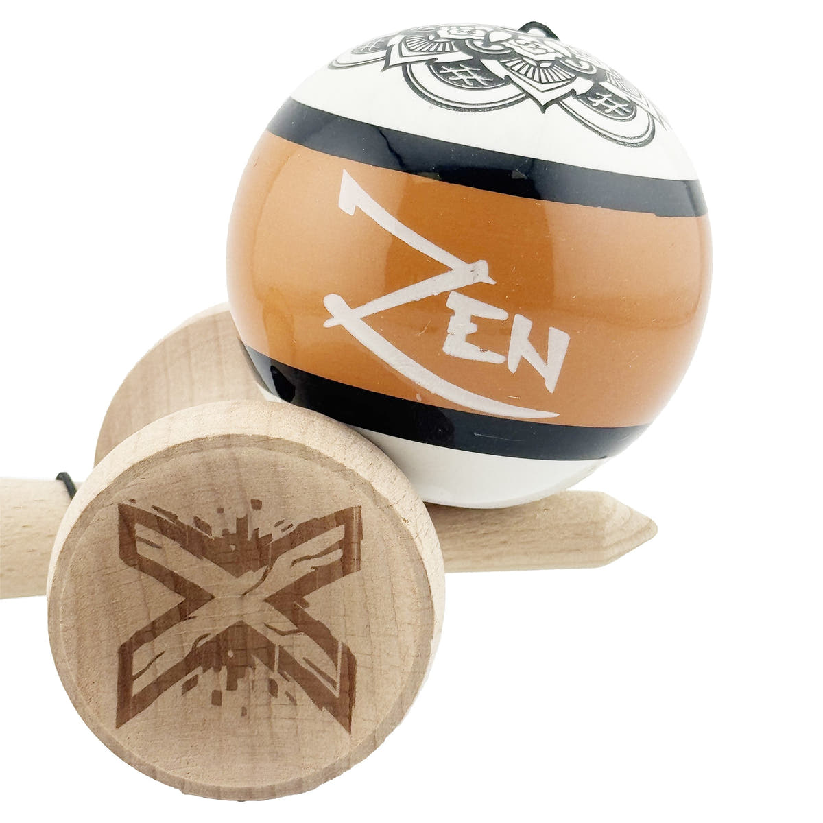 Kendama X ZEN Original, Series Big Cups V3, Ata 65cm, Super Sticky, Limited Edition