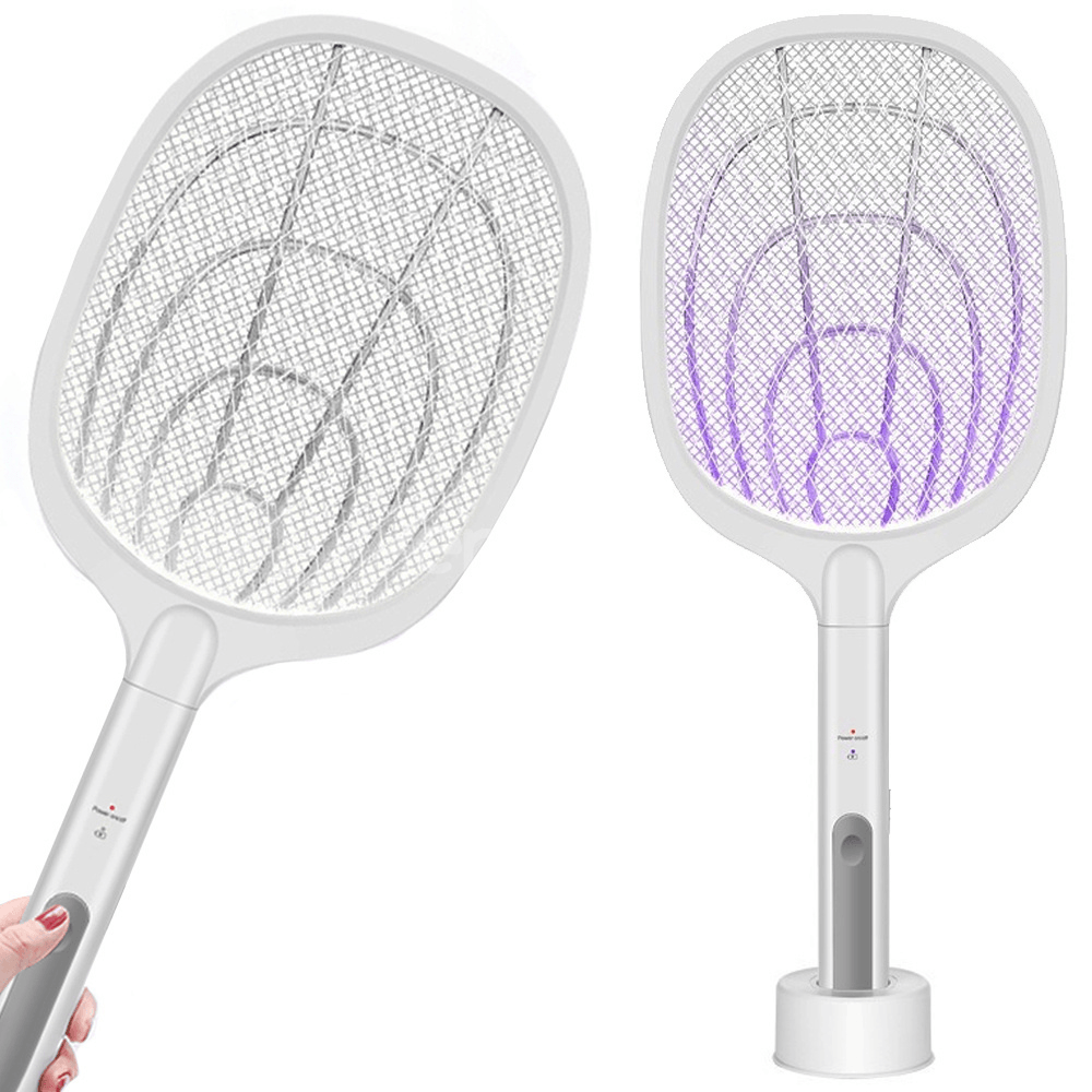 Paleta Electrica Anti-Daunatori, Incarcare USB, Lampa UV, Impotriva Tantarilor si Insectelor